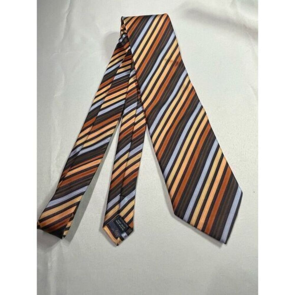Giorgio Bissoni Multicolor Striped Polyester Tie